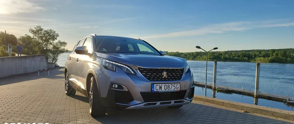 samochody osobowe Peugeot 5008 cena 71000 przebieg: 103000, rok produkcji 2017 z Włocławek